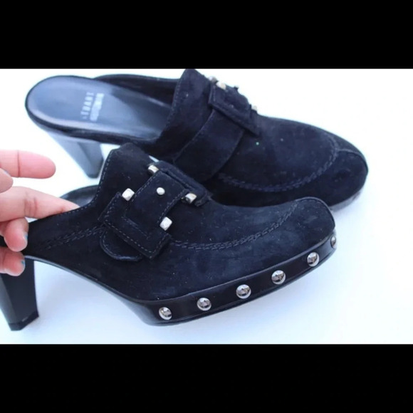 Stuart Weitzman studded mules - Picture 6 of 7